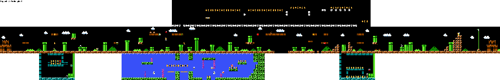 Thumbnail for a map of Challenge World 6-2 for the Game Boy game Super Mario Bros. Deluxe.