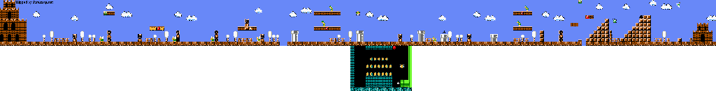 Thumbnail for a map of Challenge World 7-1 for the Game Boy game Super Mario Bros. Deluxe.
