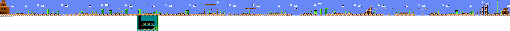 Thumbnail for a map of Challenge World 8-1 for the Game Boy game Super Mario Bros. Deluxe.