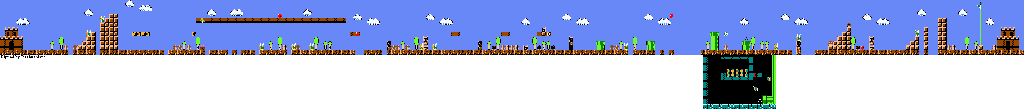 Thumbnail for a map of Challenge World 8-2 for the Game Boy game Super Mario Bros. Deluxe.