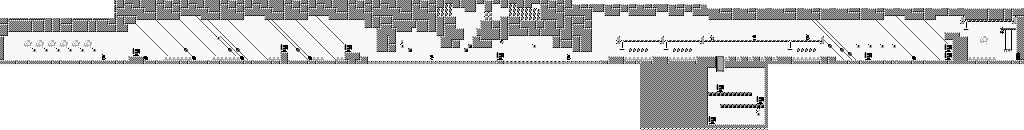 Thumbnail for a map of Mario Zone 3 for the Game Boy game Super Mario Land 2: 6 Golden Coins.