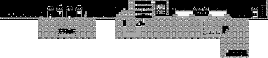 Thumbnail for a map of Pumpkin Zone 2 for the Game Boy game Super Mario Land 2: 6 Golden Coins.