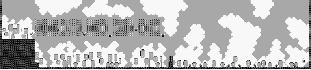 Thumbnail for a map of Pumpkin Zone Special 1 for the Game Boy game Super Mario Land 2: 6 Golden Coins.