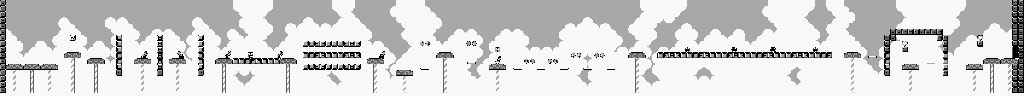 Thumbnail for a map of Pumpkin Zone Special 2 for the Game Boy game Super Mario Land 2: 6 Golden Coins.