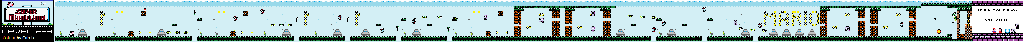 Thumbnail for a map of World 2 2-3 (Colour) for the Game Boy game Super Mario Land.
