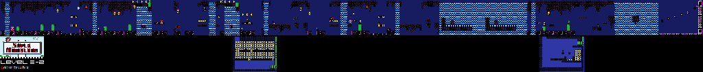 Thumbnail for a map of World 3 3-2 (Colour) for the Game Boy game Super Mario Land.