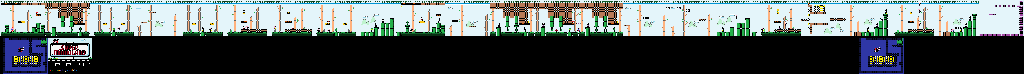 Thumbnail for a map of World 4 4-1 (Colour) for the Game Boy game Super Mario Land.