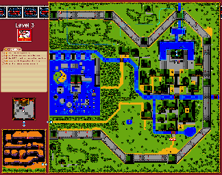 Thumbnail for a map of Level 3: China for the Game Boy game Tasmanian Devil: Munching Madness.