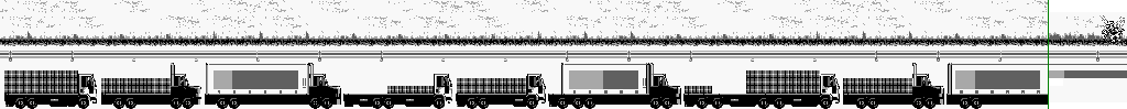 Thumbnail for a map of Stage 3 for the Game Boy game Teenage Mutant Ninja Turtles: Fall Of The Foot Clan.