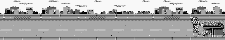 Thumbnail for a map of Act 2 for the Game Boy game Teenage Mutant Ninja Turtles (II): Back From The Sewers.