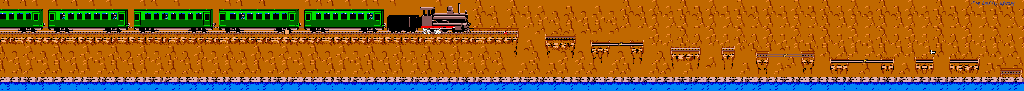 Thumbnail for a map of Level 01: Train for the Game Boy game Tintin In Tibet.