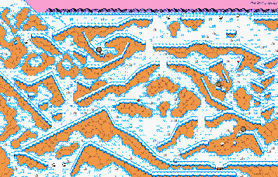 Thumbnail for a map of Level 09: Mountain Ascent for the Game Boy game Tintin In Tibet.