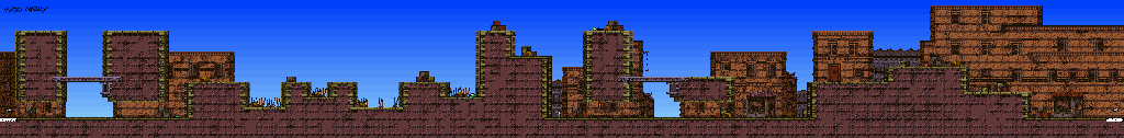 Thumbnail for a map of Docks (2) for the Game Boy game Tomb Raider: Curse Of The Sword.