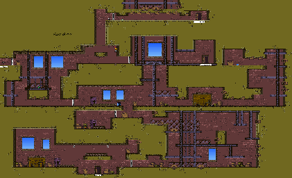 Thumbnail for a map of Docks Storehouse for the Game Boy game Tomb Raider: Curse Of The Sword.