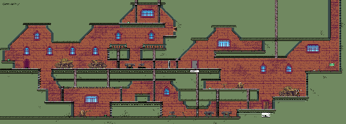 Thumbnail for a map of Museum Floor 3 (A) for the Game Boy game Tomb Raider: Curse Of The Sword.