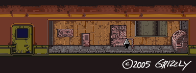 Thumbnail for a map of Subway Platform 2 (C) for the Game Boy game Tomb Raider: Curse Of The Sword.