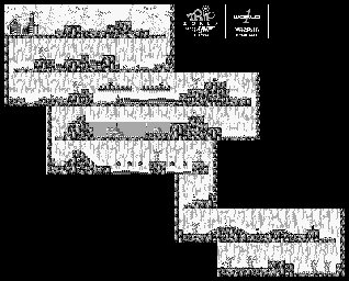 Thumbnail for a map of World 1 for the Game Boy game Trip World.