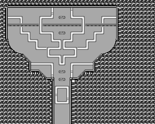 Thumbnail for a map of Area 4 Boss for the Game Boy game Ultraman Ball.