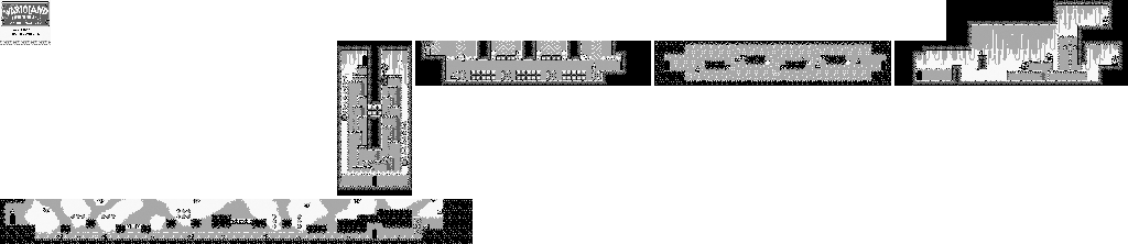 Thumbnail for a map of Mt. Teapot Course No. 8 for the Game Boy game Wario Land: Super Mario Land 3.