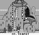 Thumbnail for a map of Mt. Teapot for the Game Boy game Wario Land: Super Mario Land 3.