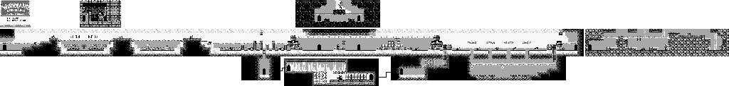 Thumbnail for a map of Rice Beach Course No. 3 (Revisited) for the Game Boy game Wario Land: Super Mario Land 3.