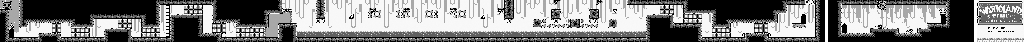 Thumbnail for a map of Rice Beach Course No. 4 for the Game Boy game Wario Land: Super Mario Land 3.