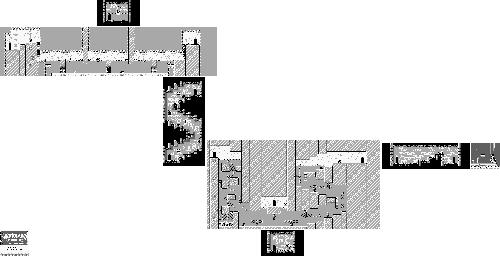 Thumbnail for a map of Sherbet Land Course No. 19 for the Game Boy game Wario Land: Super Mario Land 3.