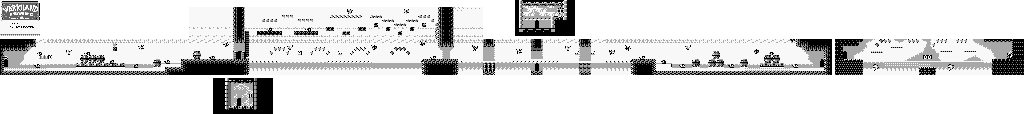 Thumbnail for a map of SS Teacup Course No. 28 for the Game Boy game Wario Land: Super Mario Land 3.