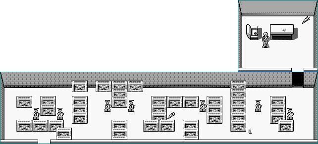 Thumbnail for a map of Factory for the Game Boy game Who Framed Roger Rabbit.