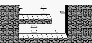 Thumbnail for a map of Level 1 Area 1 (C) for the Game Boy game Wizards & Warriors - Chapter X: The Fortress Of Fear.
