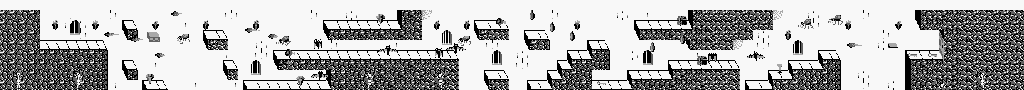 Thumbnail for a map of Level 2 Area 0 for the Game Boy game Wizards & Warriors - Chapter X: The Fortress Of Fear.
