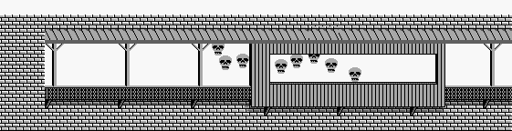 Thumbnail for a map of Level 5 Area 0 (D) for the Game Boy game Wizards & Warriors - Chapter X: The Fortress Of Fear.