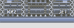 Thumbnail for a map of Tournament Stage (Hanzou) for the Game Boy game World Heroes 2: Jet.