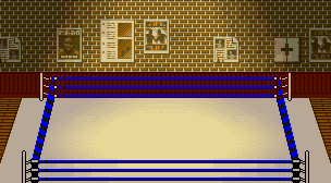 Thumbnail for a map of Training Ring for the Game Boy game WWF Attitude.