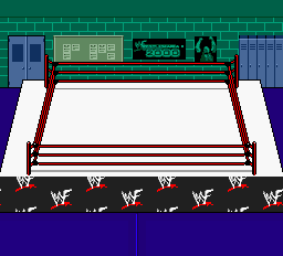 Thumbnail for a map of Training Ring for the Game Boy game WWF Wrestlemania 2000.