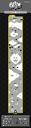Thumbnail for a map of Cloud Zone Act 2 for the Game Boy game Yogi Bear In Yogi Bears Goldrush.