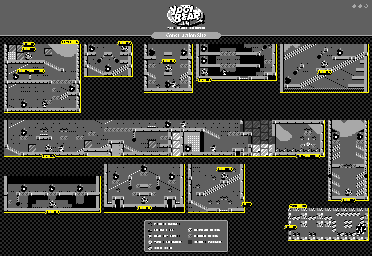 Thumbnail for a map of Construction Site Act 2 for the Game Boy game Yogi Bear In Yogi Bears Goldrush.