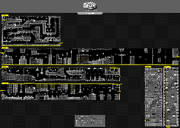 Thumbnail for a map of Mine Shaft for the Game Boy game Yogi Bear In Yogi Bears Goldrush.