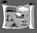 Thumbnail for a map of World (In-Game Map) for the Game Boy game Yogi Bear In Yogi Bears Goldrush.