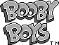 Title screen for the Game Boy game Booby Boys.