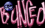 Title screen for the Game Boy game Bounced.