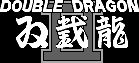 Title screen for the Game Boy game Double Dragon II.