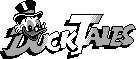 Title screen for the Game Boy game DuckTales.