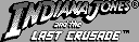 Title screen for the Game Boy game Indiana Jones And The Last Crusade.