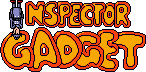 Title screen for the Game Boy game Inspector Gadget: Operation Madkactus.