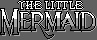 Title screen for the Game Boy game The Little Mermaid.