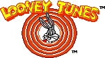 Title screen for the Game Boy game Looney Tunes.