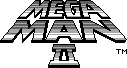 Title screen for the Game Boy game Mega Man II.