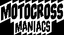 Title screen for the Game Boy game Motocross Maniacs.