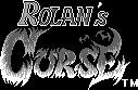 Title screen for the Game Boy game Rolan's Curse.